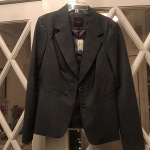 The Limited Collection Size 4 Gray Suit Jacket